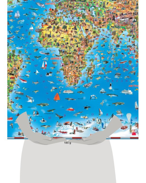 Карта мира для детей