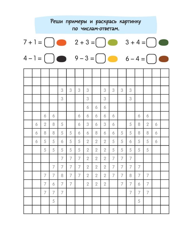 Сложение и вычитание в пределах 10