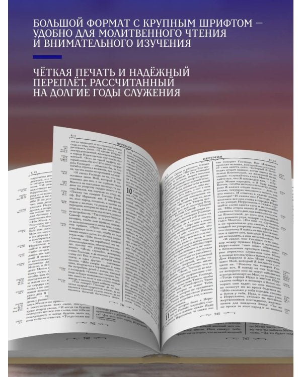 Библия православная в золоте. Подарочное издание с крупным шрифтом