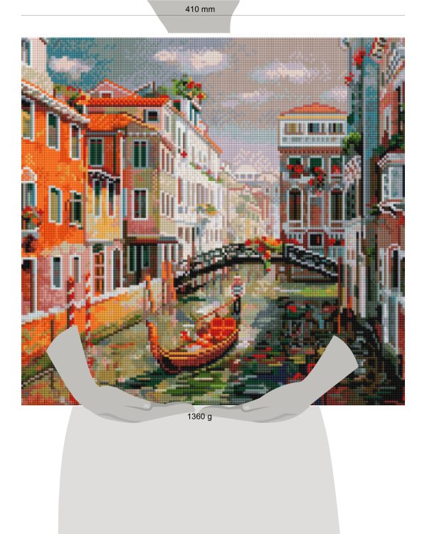 987-AT-S Венеция. Канал Сан Джованни Латерано