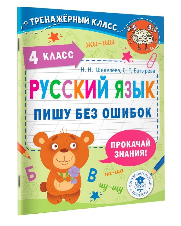 Русский язык. Пишу без ошибок. 4 класс