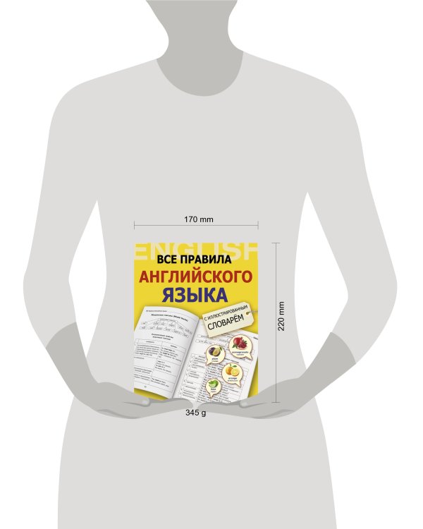 Все правила английского языка с иллюстрированным словарем