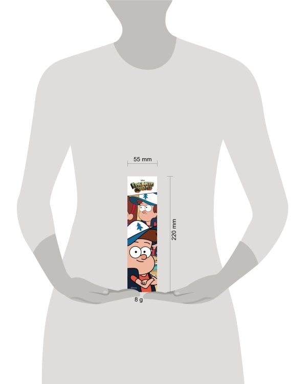 Гравити фолз. Закладка с резинкой (оф. 1)