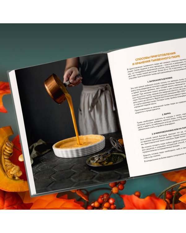 Тыквенная книга. 40 оригинальных рецептов для завтрака, обеда и ужина