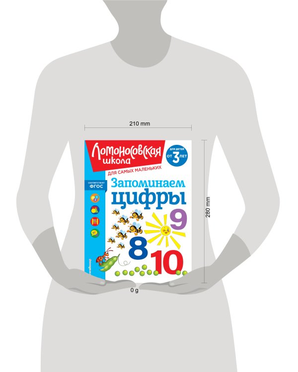 Запоминаем цифры: для детей от 3-х лет