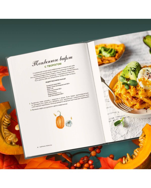 Тыквенная книга. 40 оригинальных рецептов для завтрака, обеда и ужина