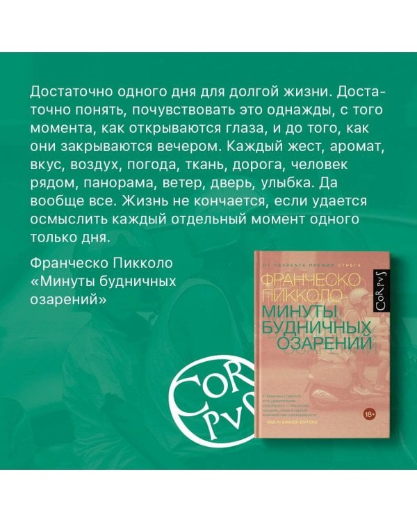 Минуты будничных озарений