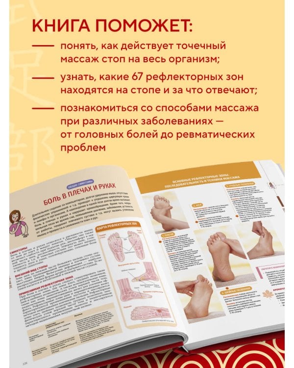Китайский массаж стоп. Иллюстрированное руководство по точечному массажу