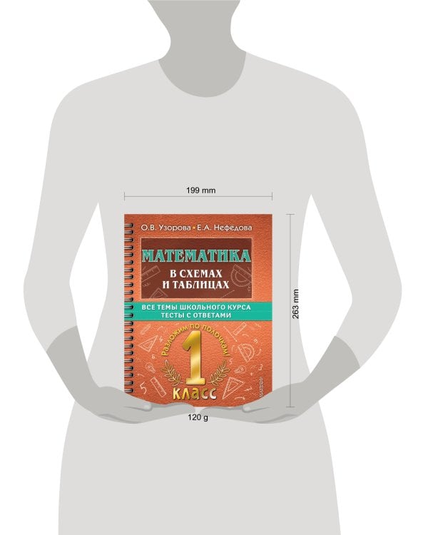 Математика в схемах и таблицах. Все темы школьного курса 1 класса с тестами.