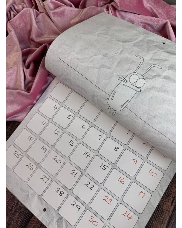 Кролик Анатолий Кочерыжка. Календарь на 2025 год