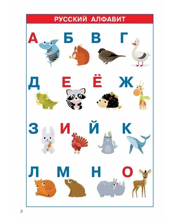 Слоговые таблицы. Легкий способ научиться читать