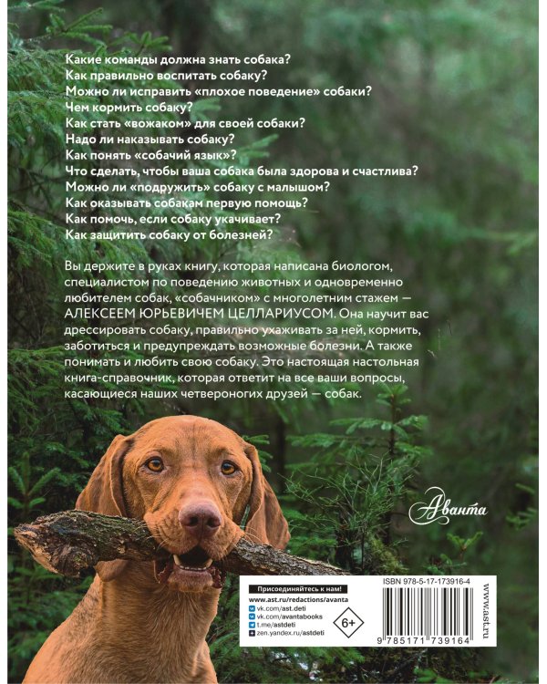 Собака. Полное руководство по дрессировке и уходу