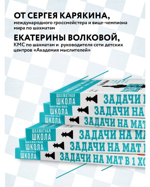 Шахматы. Задачи на мат в 1 ход. Более 400 задач.