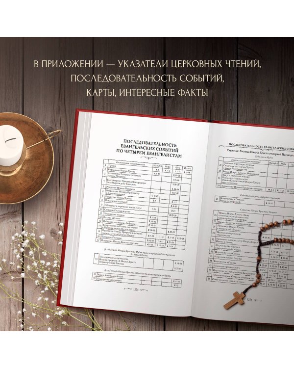 Библия. Книги Священного Писания Ветхого и Нового Завета. Подарочное издание с закрашенным обрезом