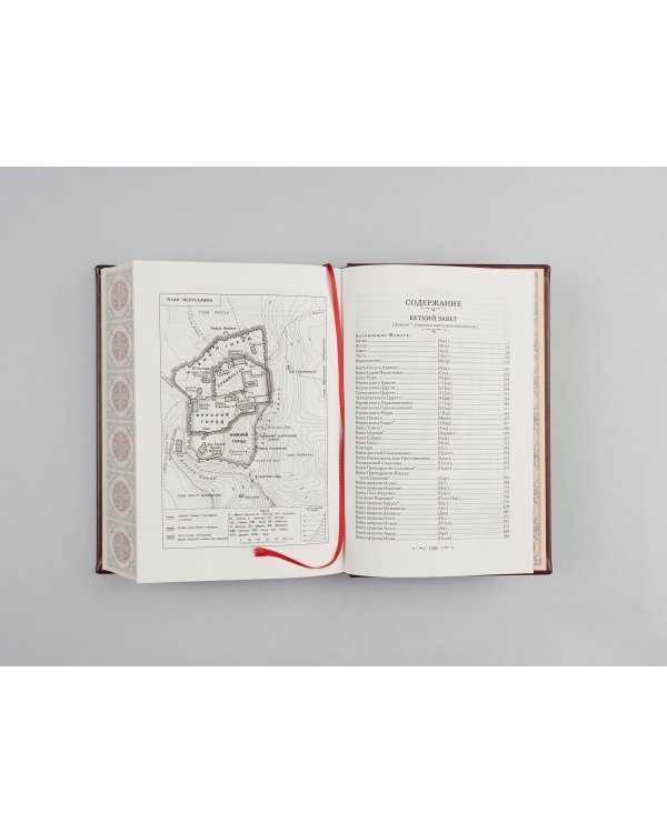 Библия. Книги Священного Писания Ветхого и Нового Завета. Подарочное издание с закрашенным обрезом