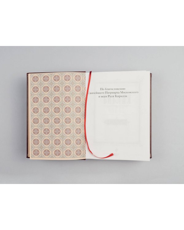Библия. Книги Священного Писания Ветхого и Нового Завета. Подарочное издание с закрашенным обрезом