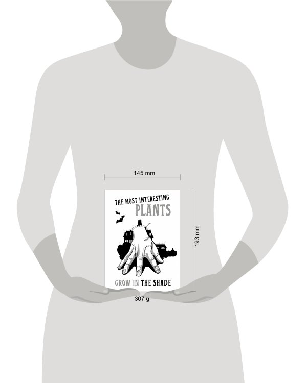 Вещь:The most interesting plants grow in the shade. Вещь. Блокнот в точку