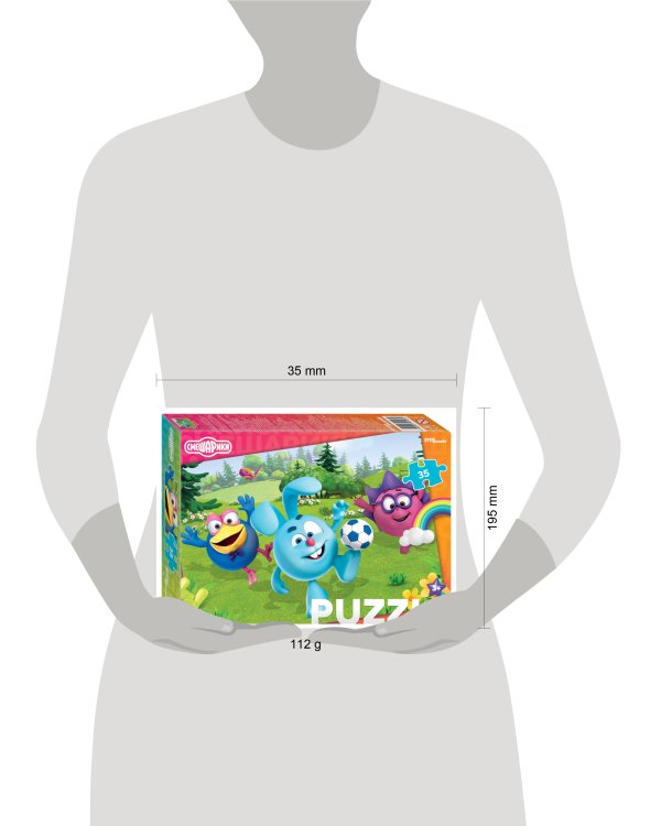 Мозаика "puzzle" 35 "Смешарики (new)" (Мармелад Медиа)