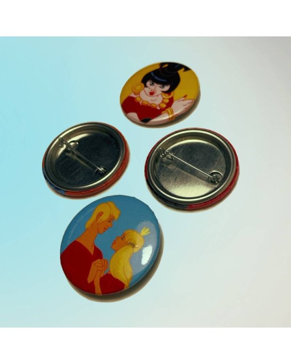 Бременские музыканты. Набор значков