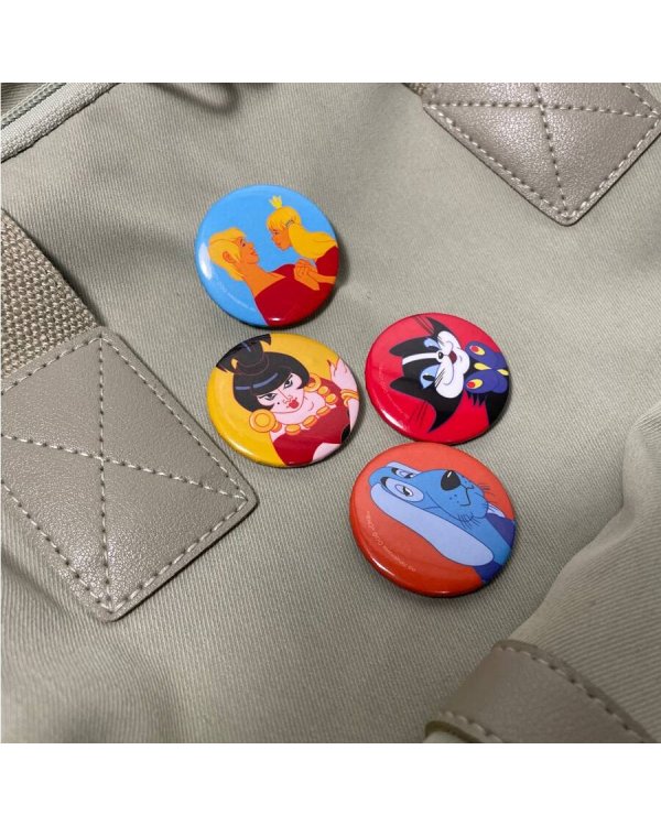 Бременские музыканты. Набор значков