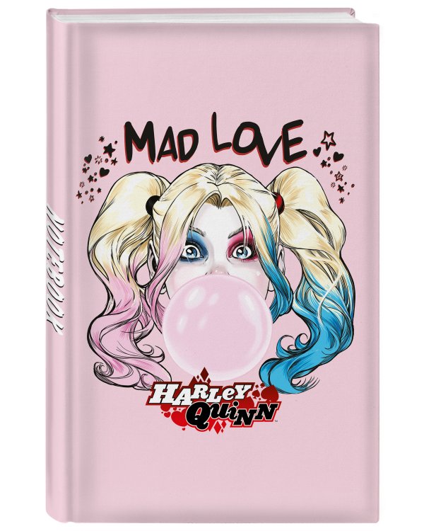 Блокнот. Харли Квинн. Mad Love (формат А5, 160 стр., тонированный блок)