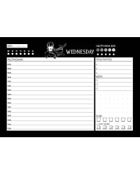 Планер настольный с отрывными листами. Уэнсдей (24х17 см, 48 л.)