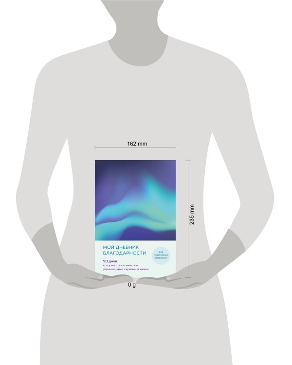 Мой дневник благодарности. 90 дней, которые станут началом удивительных перемен в жизни (северное сияние)