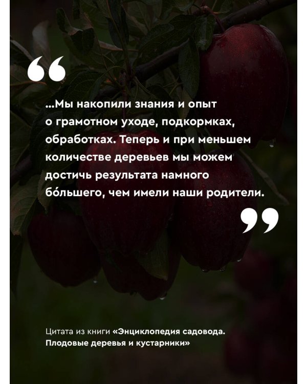 Энциклопедия садовода. Плодовые деревья и кустарники