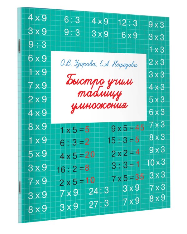 Быстро учим таблицу умножения