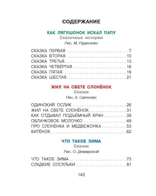 Как лягушонок искал папу. Сказки