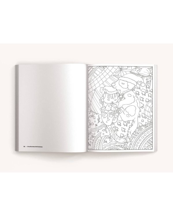 Color Me Christmas Coloring Book Раскрась меня Рождество раскраска /Книги на английском языке