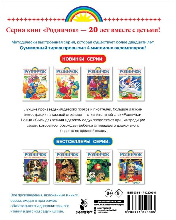 Большая книга для внеклассного чтения.1-4 класс. Всё, что обязательно нужно прочитать