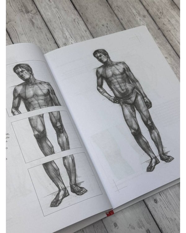 База академического рисунка. Фигура человека, голова, портрет и капитель