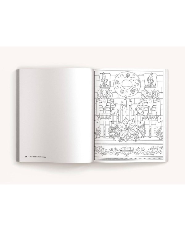 Color Me Christmas Coloring Book Раскрась меня Рождество раскраска /Книги на английском языке