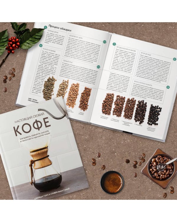 Настоящий свежий кофе. Как выбрать, обжарить, смолоть и приготовить идеальную чашку