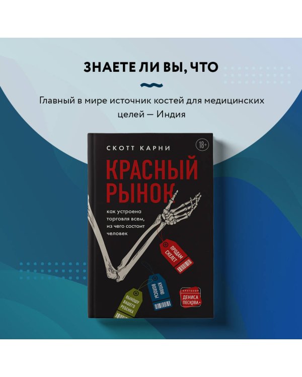 Красный рынок: как устроена торговля всем, из чего состоит человек