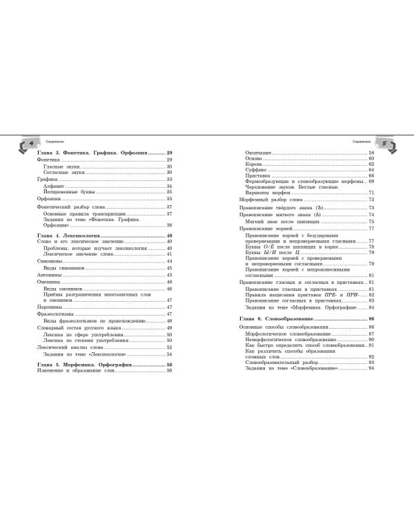 Справочник по русскому языку для 5-9 классов