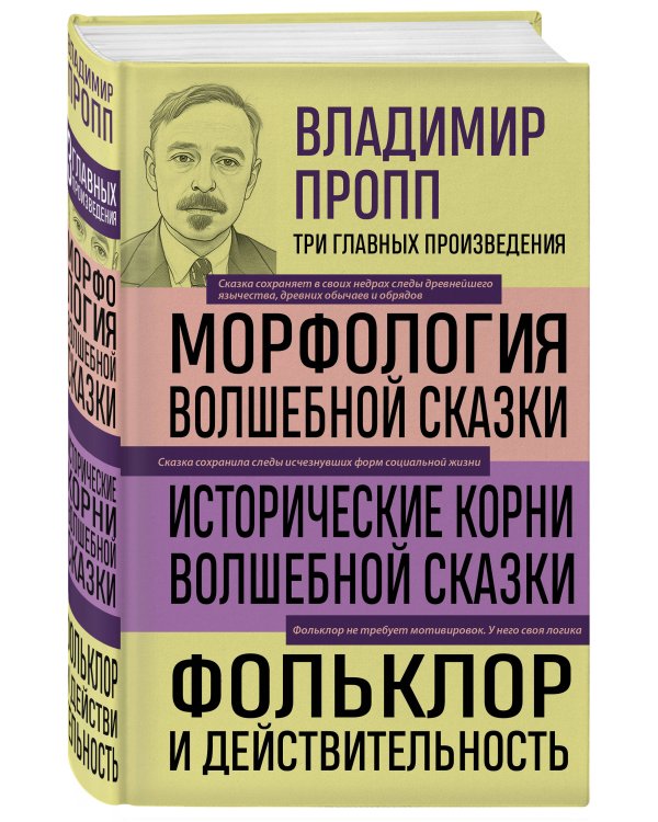 Владимир Пропп. Морфология волшебной сказки. Исторические корни волшебной сказки. Фольклор и действительность