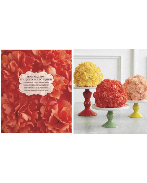 Сладкая флористика: Изысканные украшения для тортов