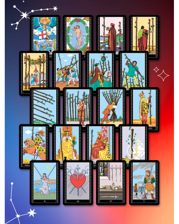 Крайон. Таро Уэйта. 78 карт и руководство для гадания от Божественного Духа