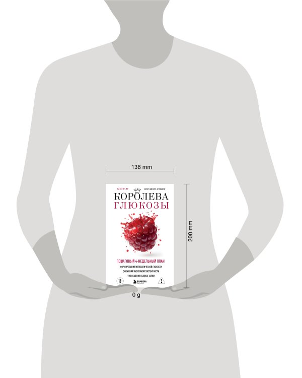 Королева глюкозы. Пошаговый 4-недельный план формирования метаболической гибкости, снижения инсулинорезистентности, уменьшения обхвата талии