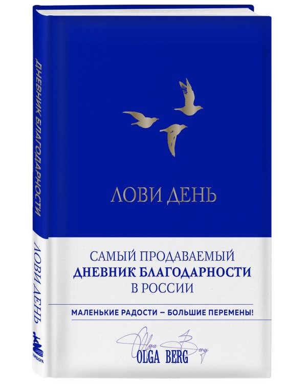 Лови день. Дневник благодарности (подарочное оформление с золотой фольгой)