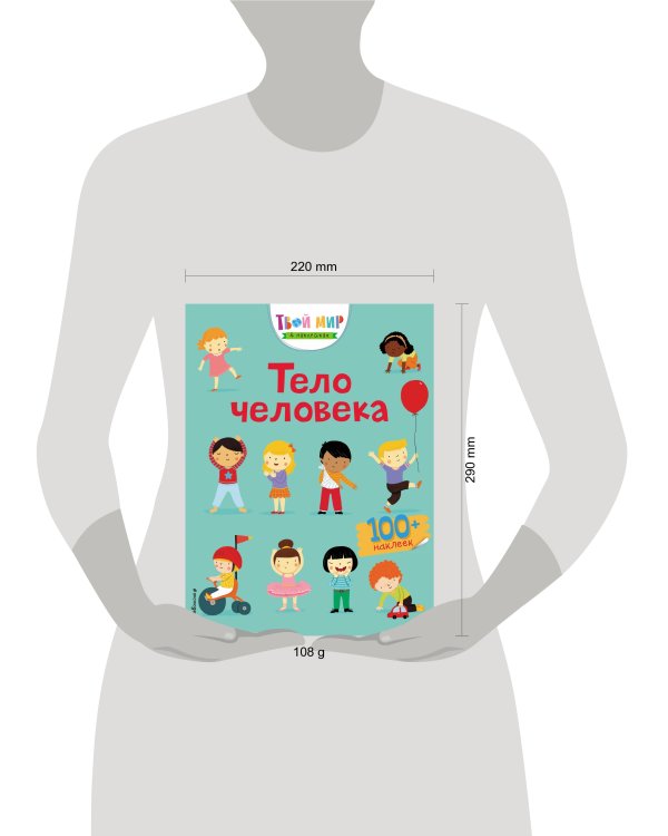 Тело человека (с наклейками)