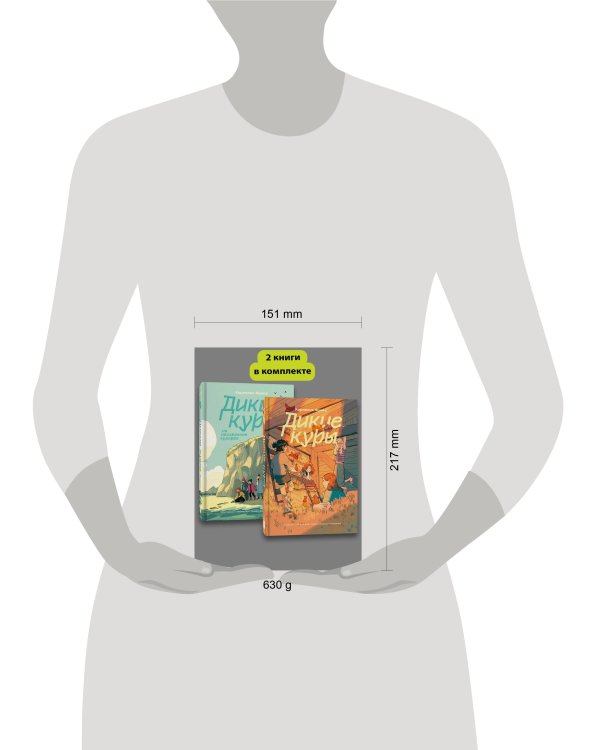 Комплект Дикие куры (1-2 части)