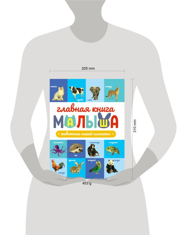 ГЛАВНАЯ КНИГА МАЛЫША. ЖИВОТНЫЕ НАШЕЙ ПЛАНЕТЫ