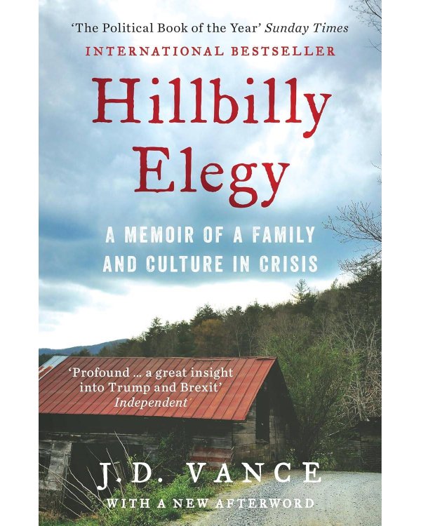 Hillbilly Elegy: A Memoir Of A Family And Culture In Crisis (J. D. Vance) Элегия Хиллбилли (Джей Ди Вэнс) /Книги на английском языке