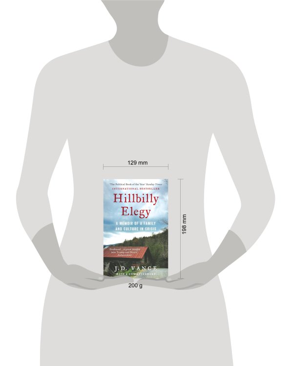 Hillbilly Elegy: A Memoir Of A Family And Culture In Crisis (J. D. Vance) Элегия Хиллбилли (Джей Ди Вэнс) /Книги на английском языке