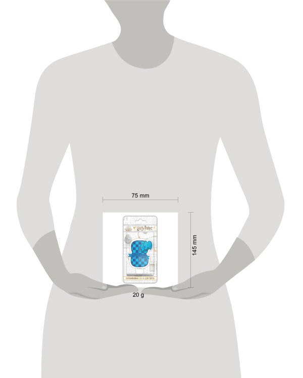 Harry Potter. Парафиновая свеча в торт (цифра 8 с рисунком), в блистере (чиби)