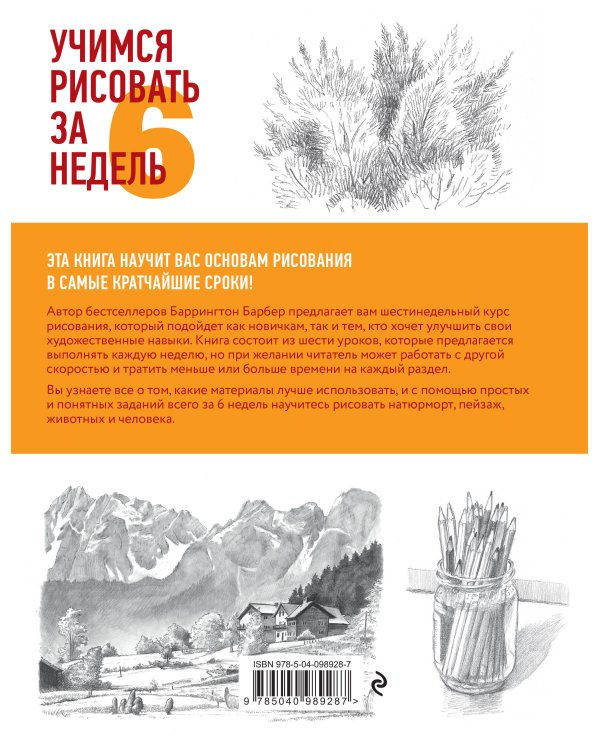 Учимся рисовать за 6 недель. Материалы, техники, идеи