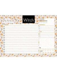 Планер настольный с отрывными листами. Good witch (24х17 см, 48 л.)